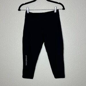 Leorever Women's Black Leggings athletic